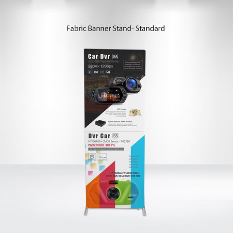 Fabric Banner Stand-Standard - Dubai Banners