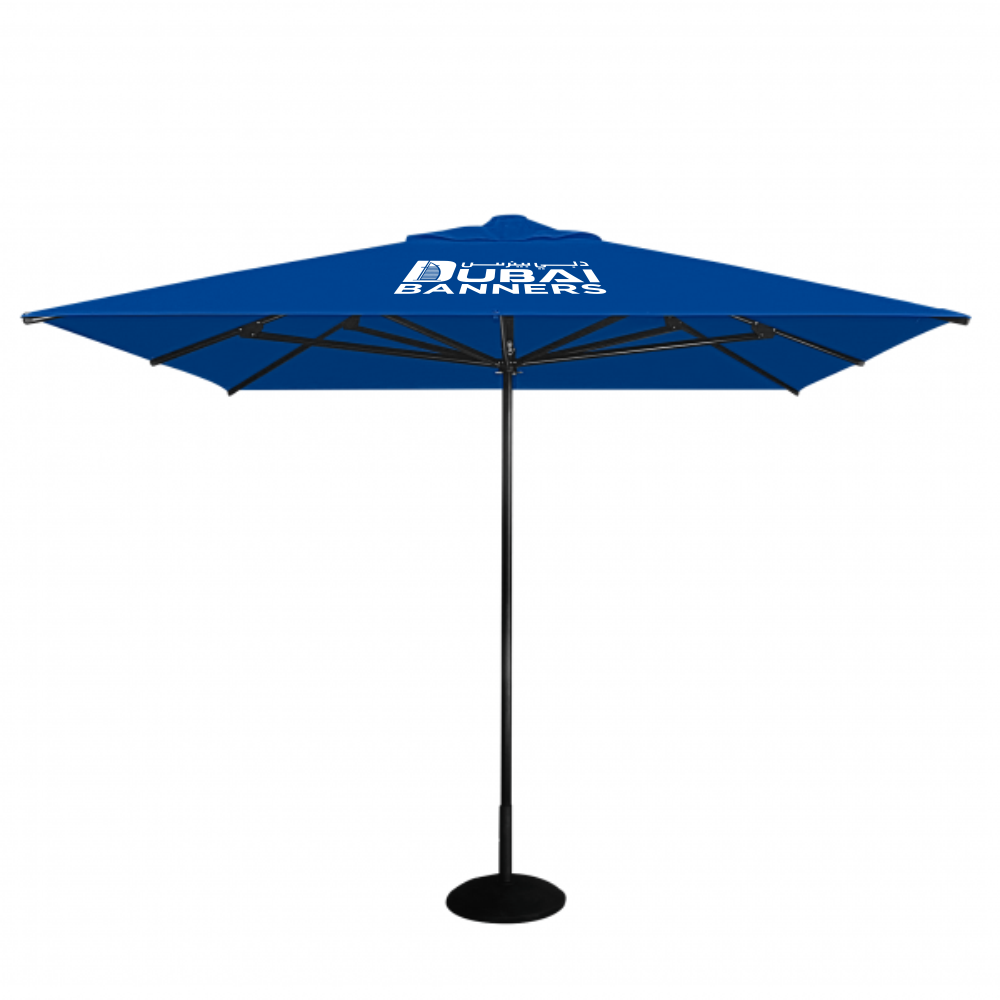 2x2m Square Patio Umbrellas With Valances