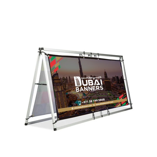 A-Frame Banner Stand
