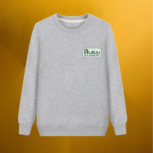 Custom Crew Neck Fleece-Embroidery
