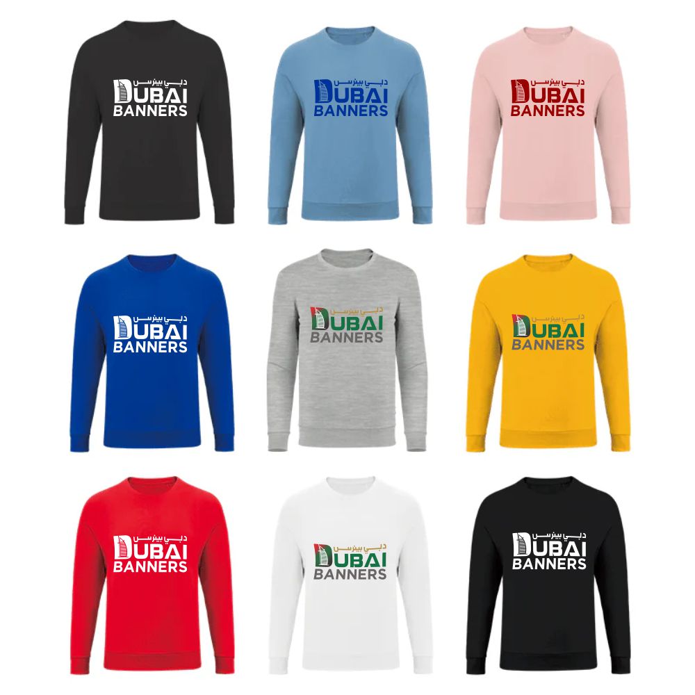 Custom Fit Sweatshirts-Off-Set Print