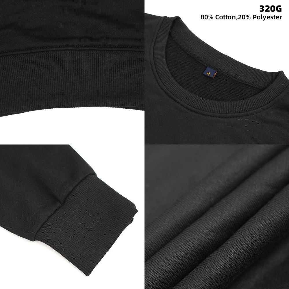 Custom Fit Sweatshirts-Off-Set Print