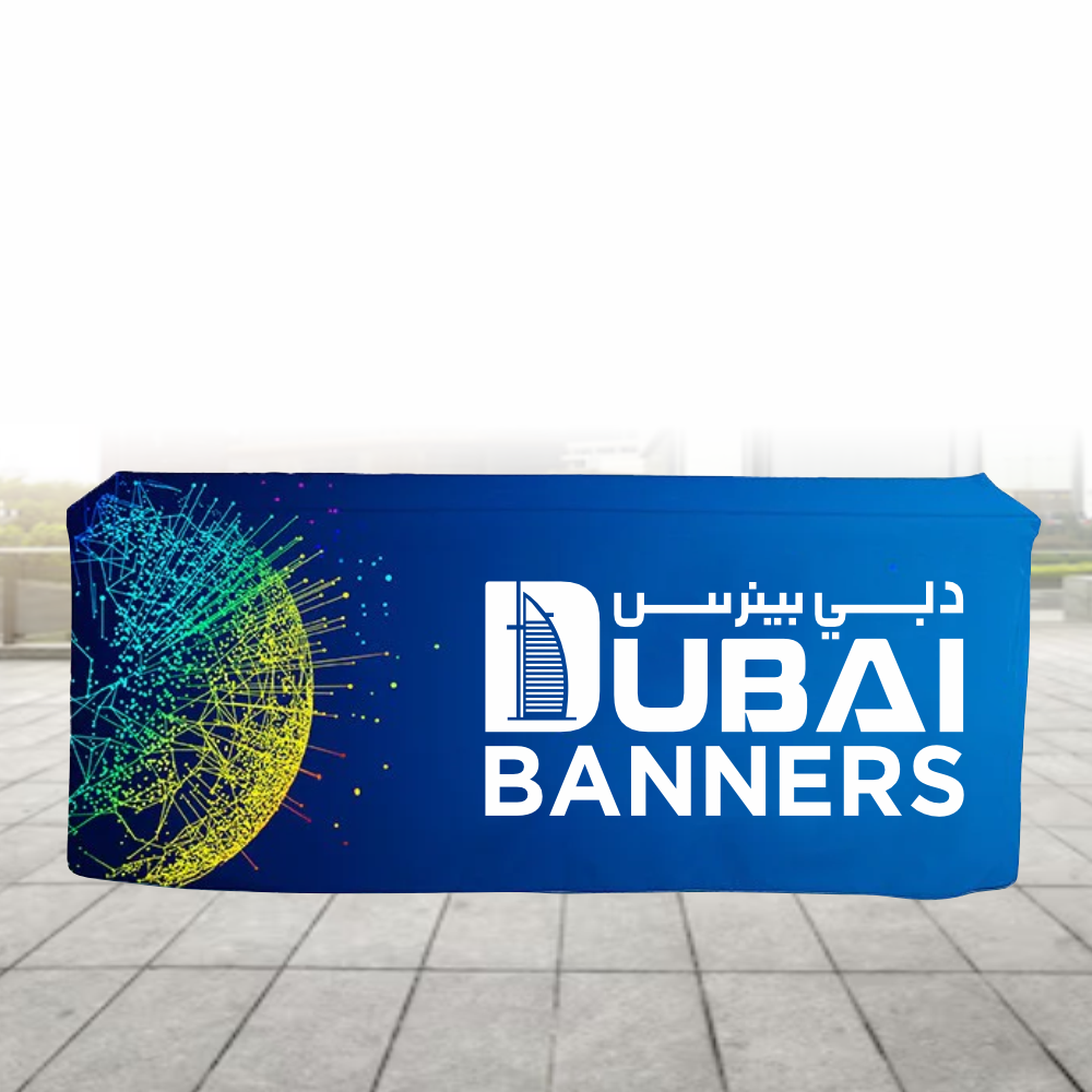 Fitted Table Covers Back with Slit