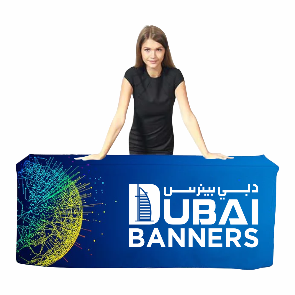 Fitted Table Covers Back with Slit