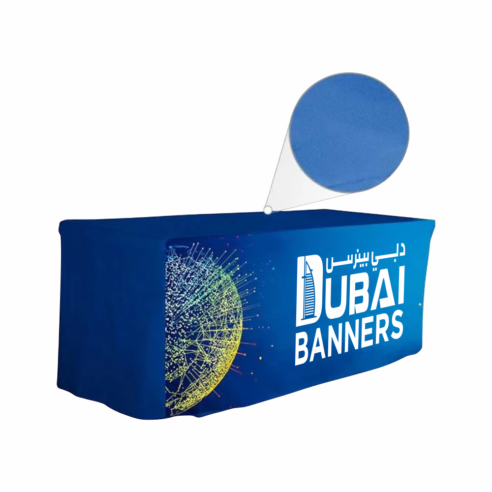 Fitted Table Covers Back with Slit