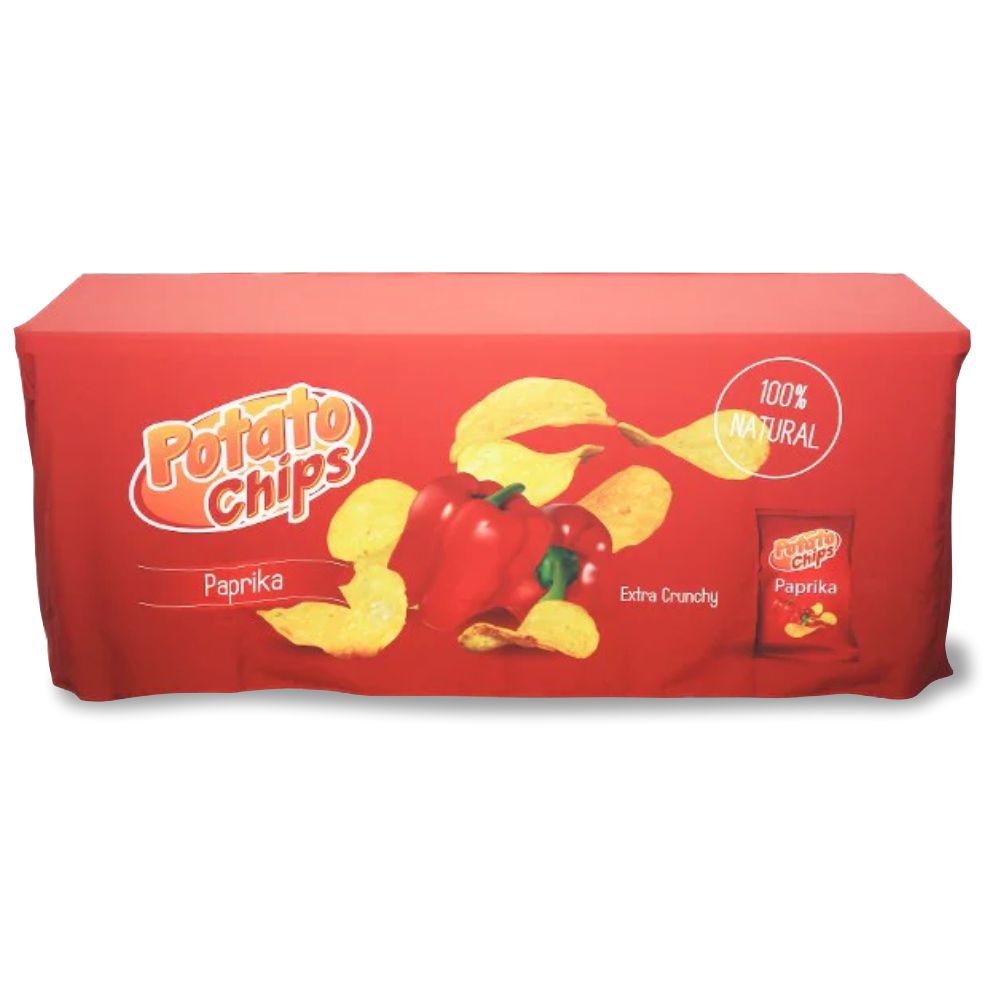 Fitted Table Covers Back with Zipper