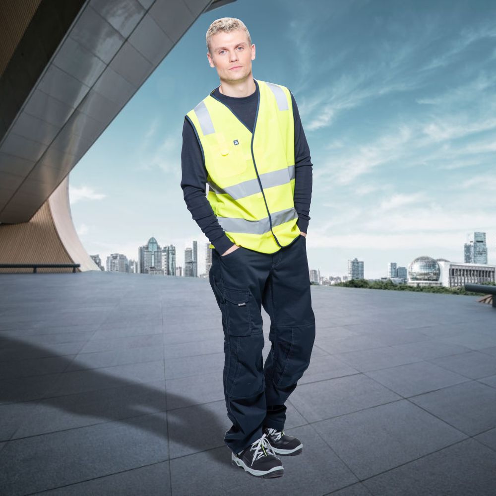 Safety Vest With Velcros Closure