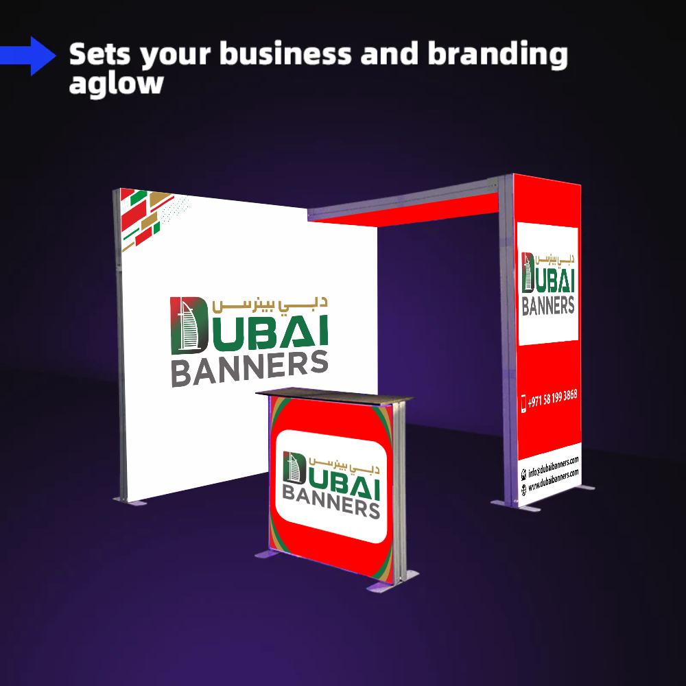 Tradeshow SEG Modular Lightbox Display Kit A