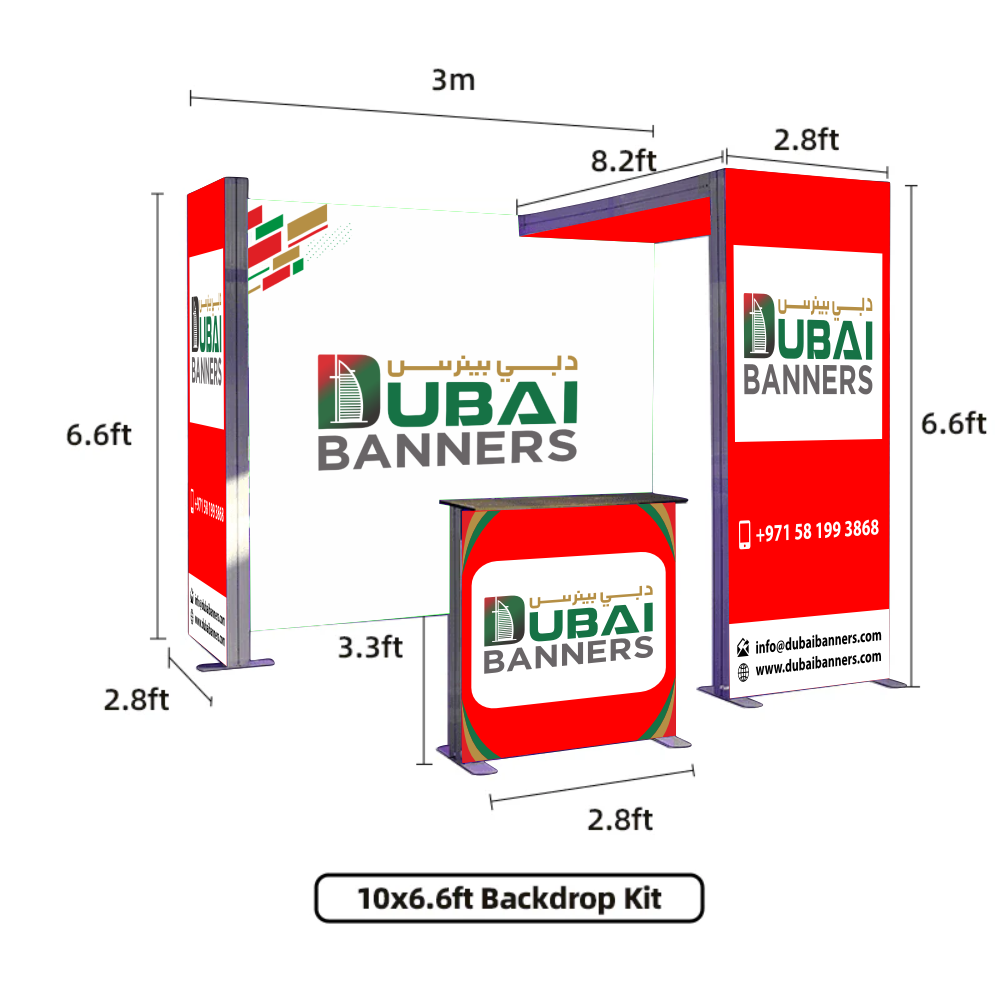 Tradeshow SEG Modular Lightbox Display Kit B