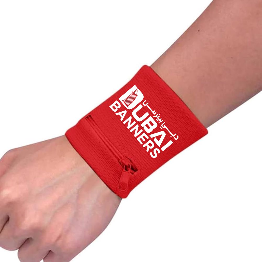 Zipper Pocket Wristband