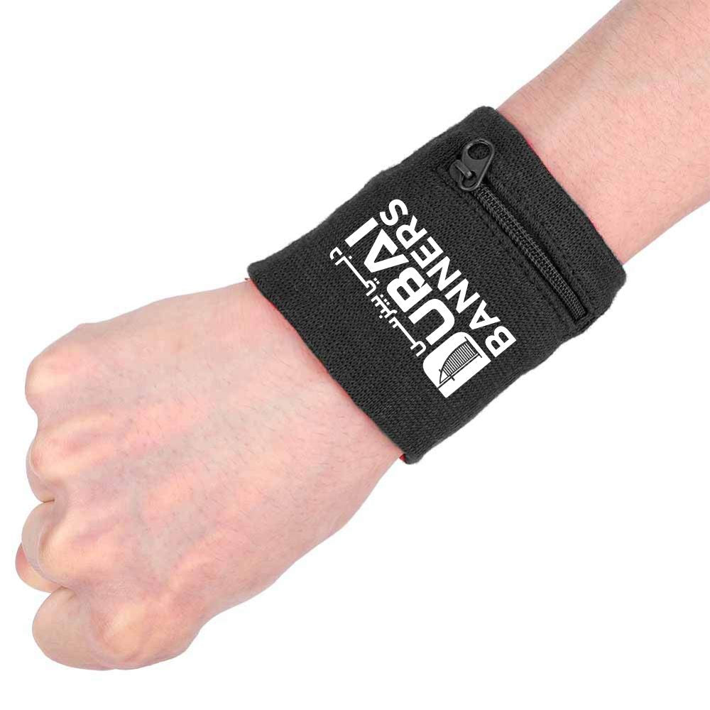 Zipper Pocket Wristband