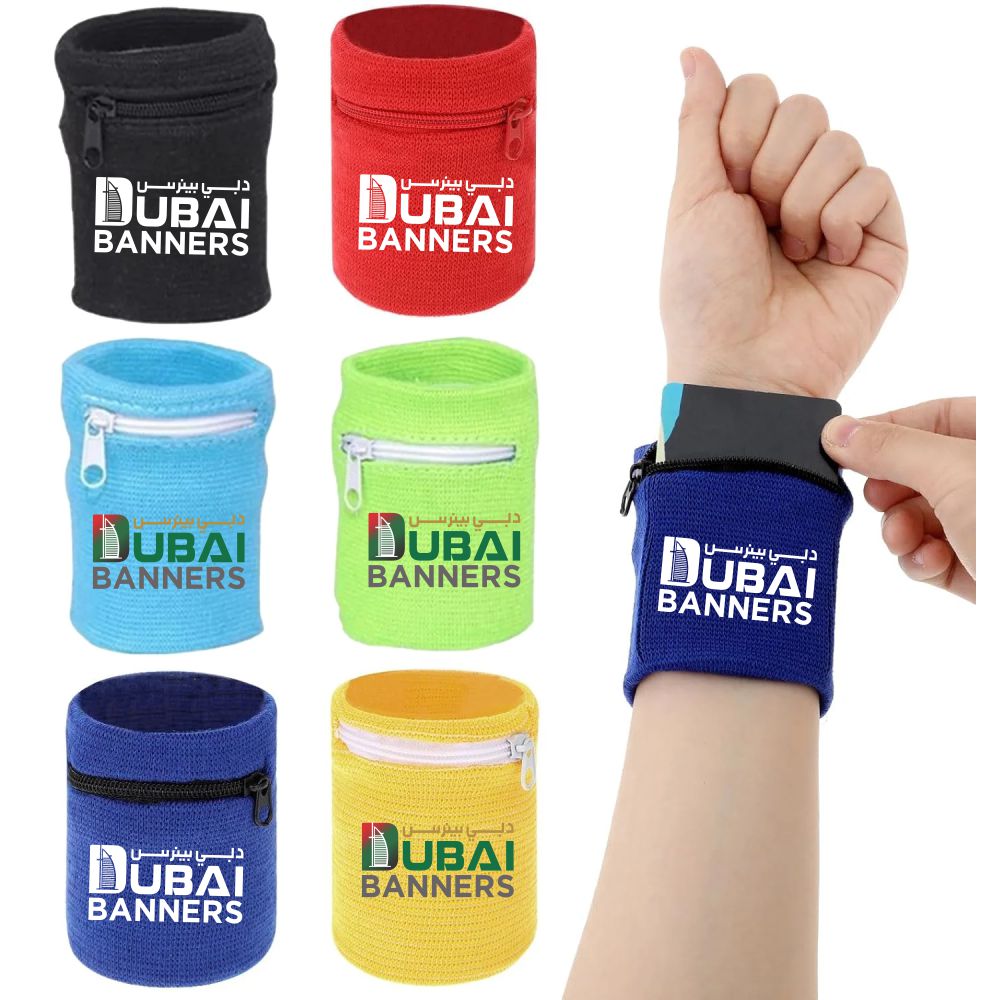 Zipper Pocket Wristband