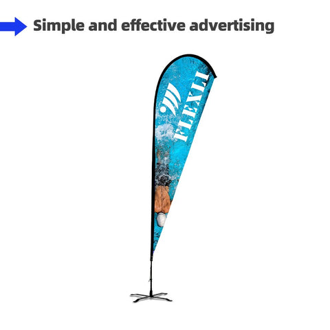 Duplex Printing Advertising Flag-Teardrop - Dubai Banners