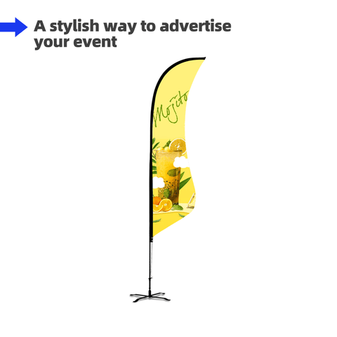 Advertising Flag-Shark Fin - Dubai Banners