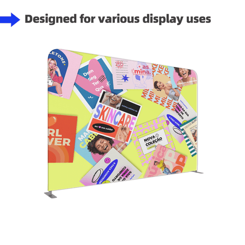 Deluxe Straight Tension Fabric Display - Dubai Banners